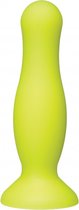 Mode - Silicone Anal Plug - 5 Inch - Yellow