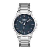 HUGO HU1530186 Heren horloge Zilverkleurig - 43 mm