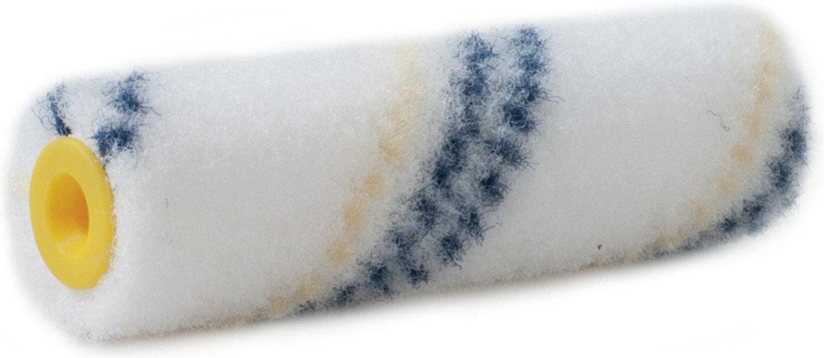 Muur vacht anti-spat verfroller nylon pluisvrij 3,1 x 10 cm - Verfspullen - Schildersbenodigheden