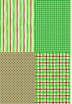 papier LCD kerstdesign 50.6080