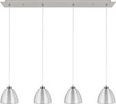 HighLight hanglamp Whires 4 lichts - zilver