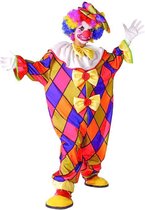 Veelkleurige clown kostuum voor kinderen  - Verkleedkleding - 116/122