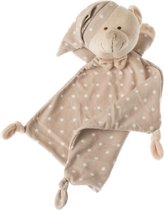 Gamberritos Knuffeldoekje Beertje 23 X 23 Cm Pluche Beige