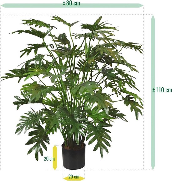 Philo Xanadu deluxe plante artificielle 110 cm