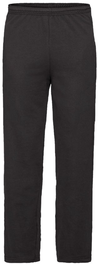 Fruit of the Loom Heren Lichtgewicht Joggingbroek / Joggingbroek (Zwart)