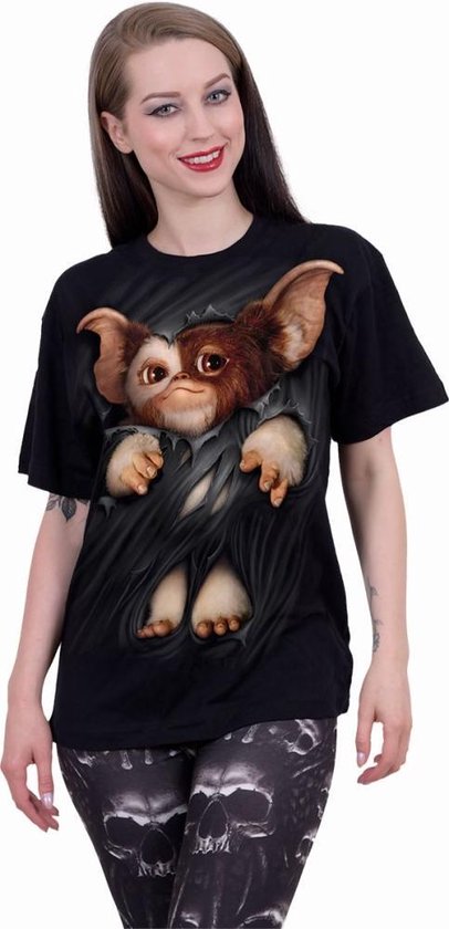 Spiral T-Shirt Unisex-Adulto In Cotone – Colore Nero, Stampe Originali Gotiche E Metal