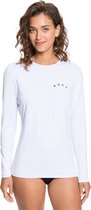 Roxy - UV Zwemshirt voor dames - Longsleeve - Enjoy Waves Lycra - Helder Wit - maat XL