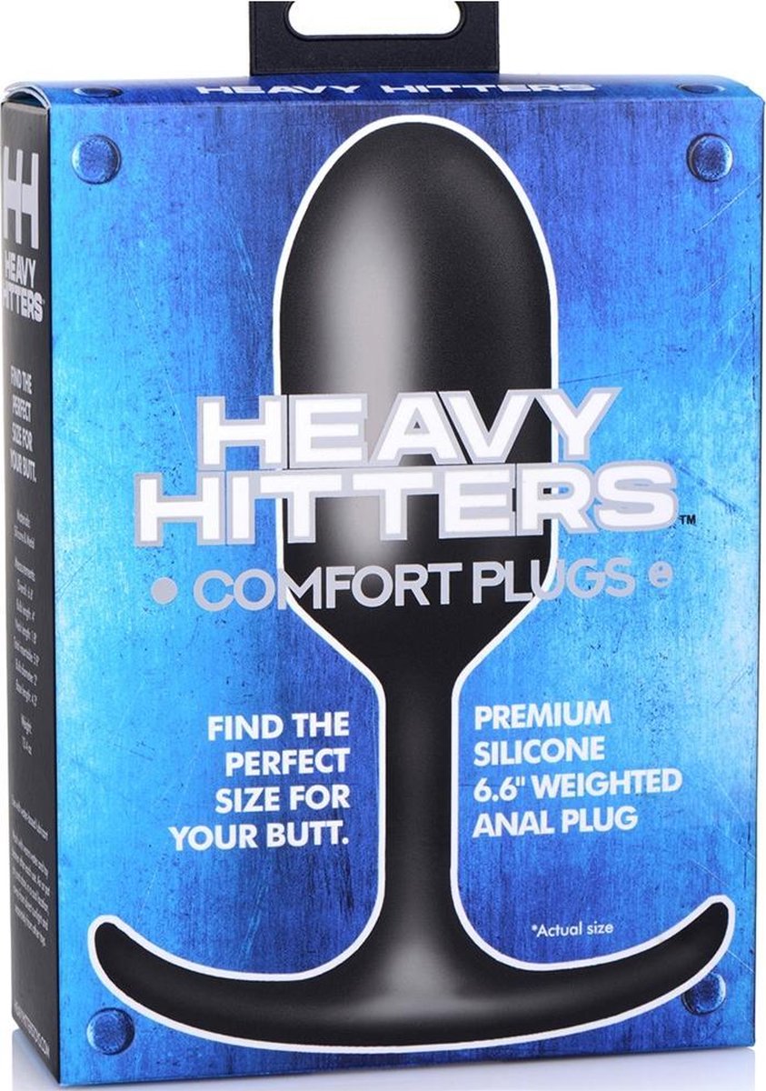 Premium Silicone Weighted Anal Plug Xl Butt Plugs And Anal Dildos 