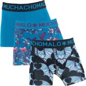 Muchachomalo jongens 3P bats blauw - 158/164