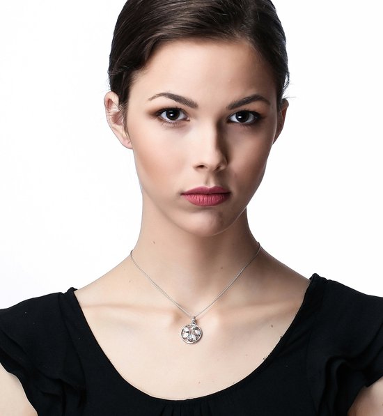 Orphelia Silver 925 Zh-7090 Pendentif Topaze Bleue