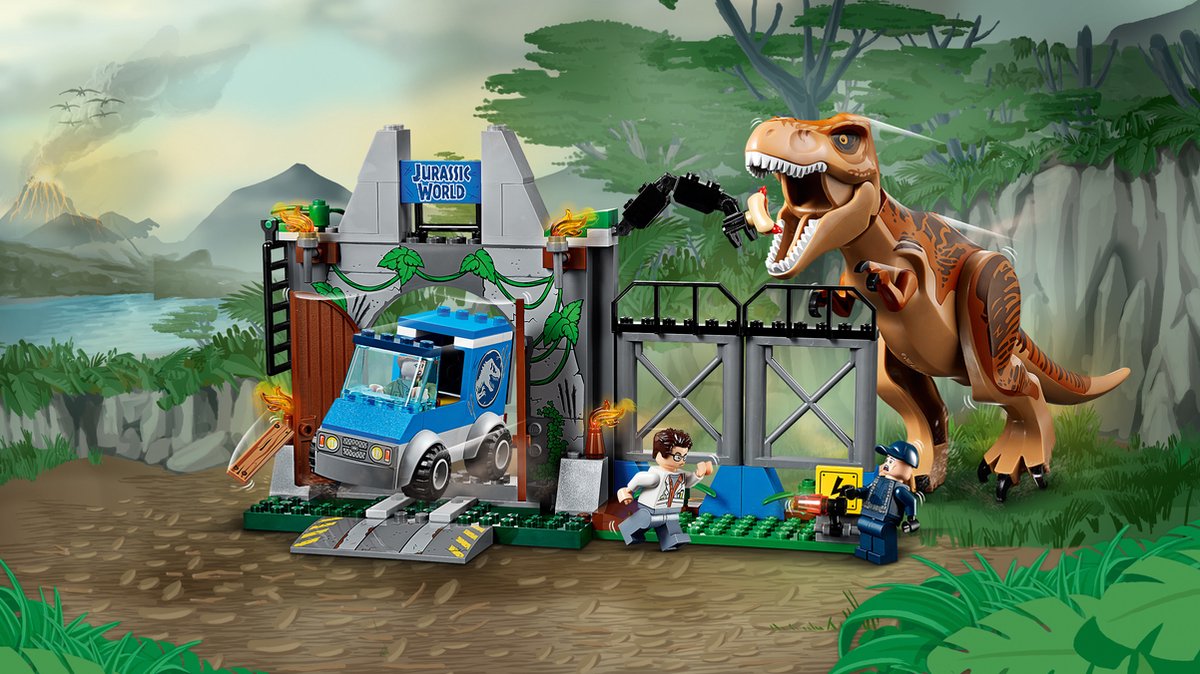 LEGO Toy Story 4 T. rex ontsnapping 10758 — afbeelding 10
