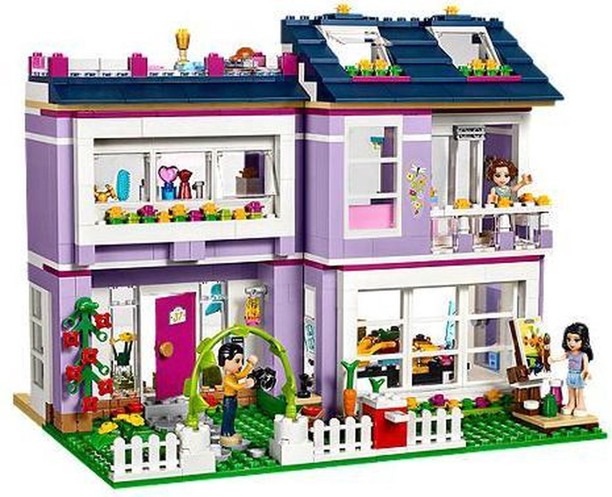 Aardbei diagonaal Pikken LEGO Friends Emma's Huis - 41095 | bol.com