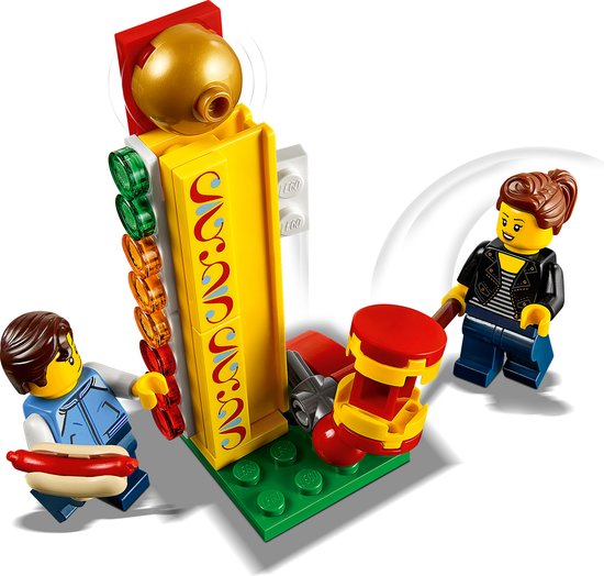 LEGO City Ensemble de figurines - La fête foraine 60234 – Kit de construction (183 pièces)