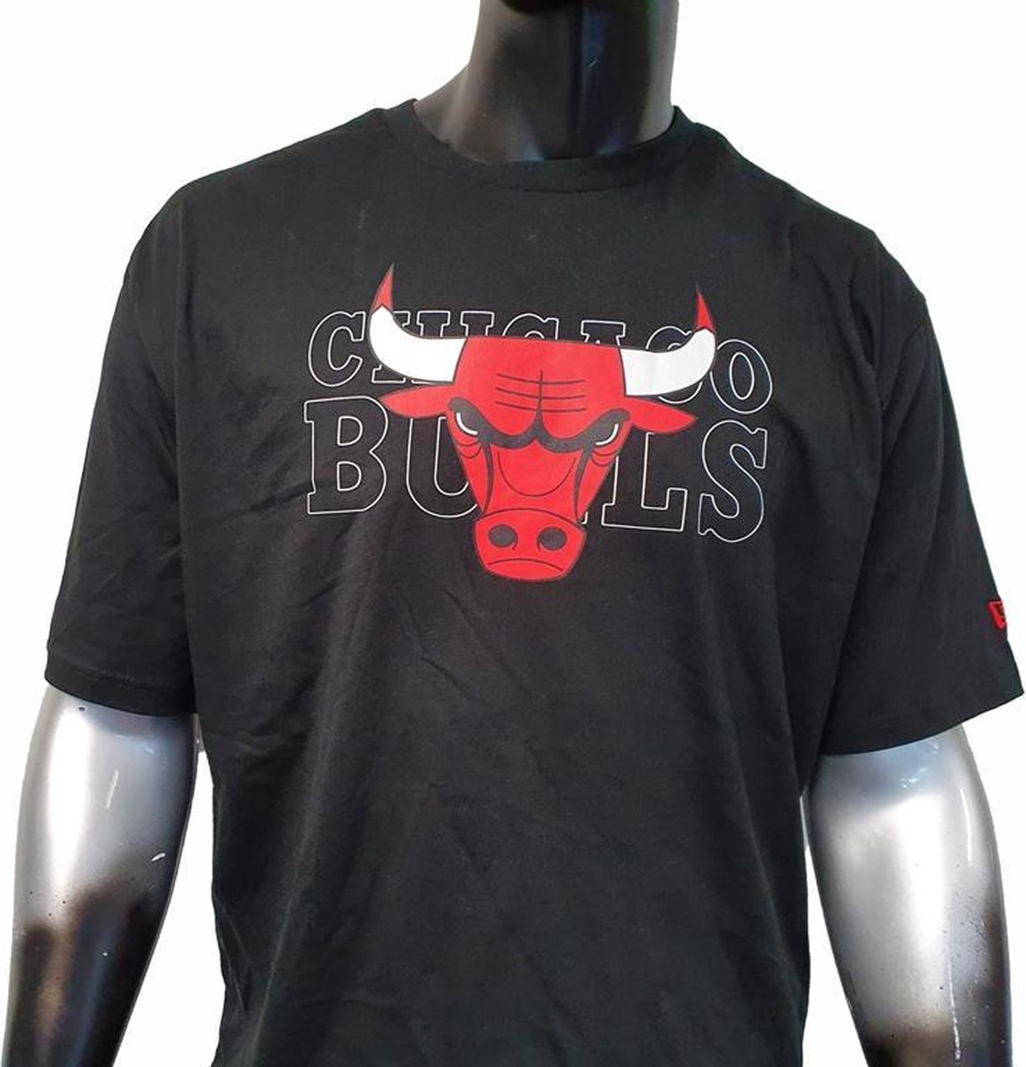 NBA OVERSIZED FIT TEE CHIBUL BLK Zwart
