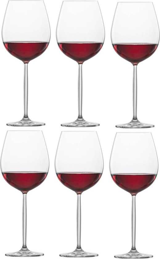 Muf Cumulatief een keer Schott Zwiesel Diva Bourgogne wijnglas - 0,46 l - 6 Stuks | bol.com