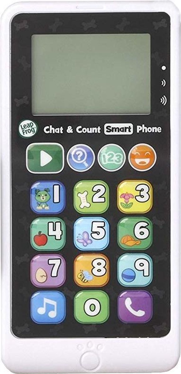 VTech Bel & Tel Puppytelefoon - Baby Telefoon - Interactief Mobieltje - Educatief Babyspeelgoed - Zwart/Wit - Vanaf 1,5 Jaar — afbeelding 2