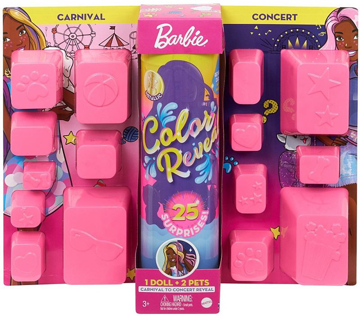 Barbie Colour Reveal Ultimate Reveal Carnival & Concert - Barbiepop