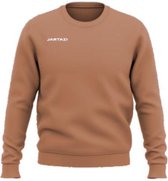 Jartazi Trui Crewneck Heren Polykatoen Lichtbruin Maat Xs