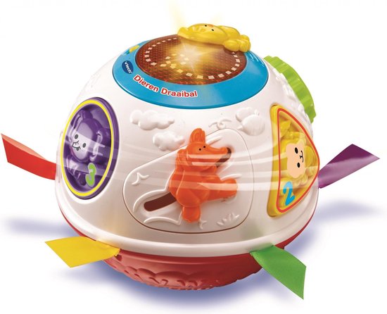Product: VTech Baby Dieren Draaibal - Educatief Speelgoed - 6 tot 36 Maanden, van het merk VTech