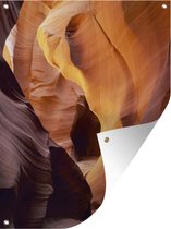 Tuinschilderij Antilopecanion in Utah - 60x80 cm - Tuinposter - Tuindoek - Buitenposter