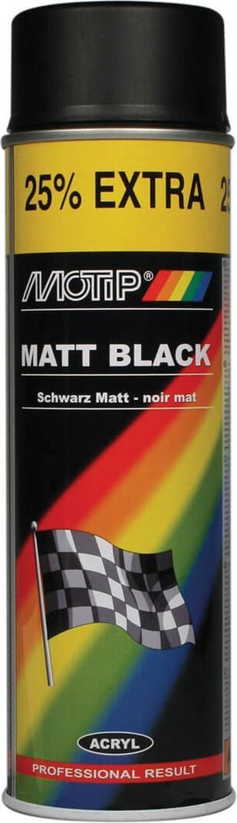 Acryllak Zwart - 500 ml bol.com