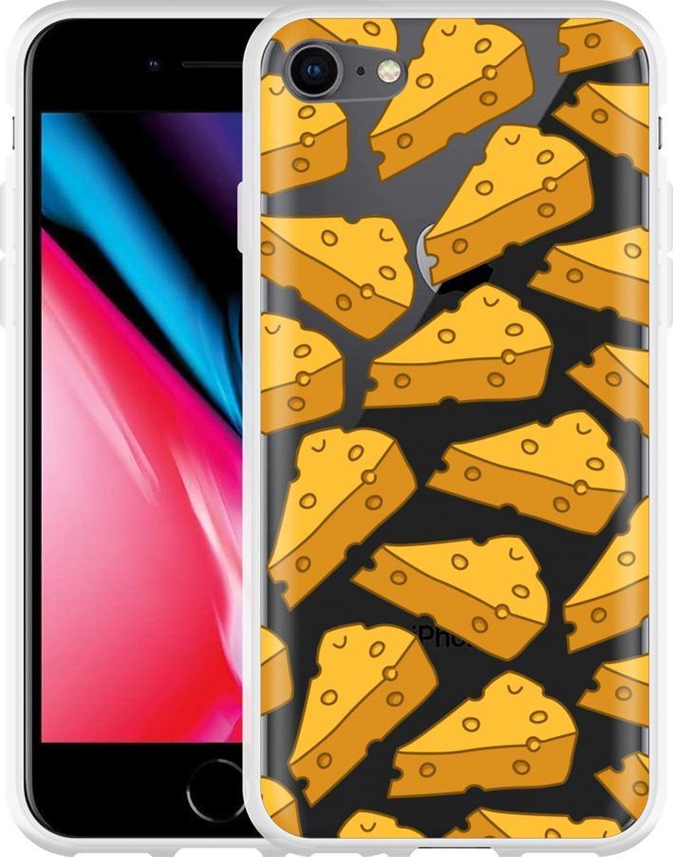 Coque de téléphone avec support de fromage jaune, coque de