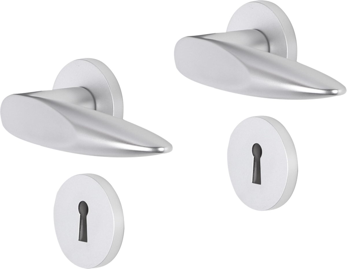 IMPRESSO SUTTON KRUK MET 2X ROZET SL ROND VERDEKT ALUMINIUM
