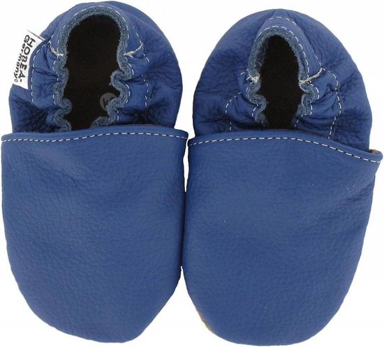 Hobea - babyslofjes - blauw - Maat 18/19