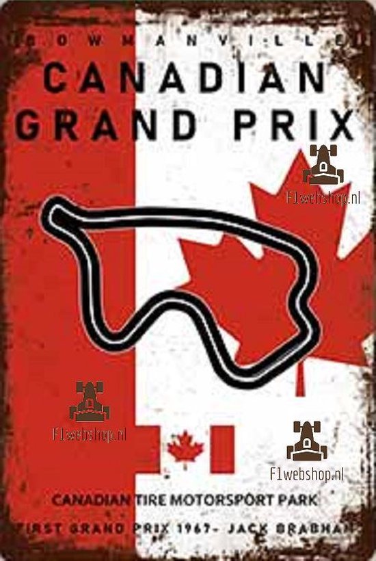 Grand Prix Canada - circuit Canadian Tire Motorsport Park - Formule 1 – Max  verstappen... | bol.com