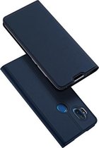 Motorola One Hyper hoesje - Dux Ducis Skin Pro Book Case - Donker Blauw