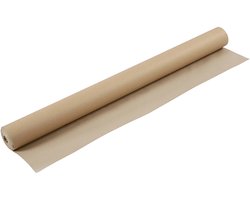 Kraft papier op rol, B: 96 cm, 130 gr, bruin, 30 m/ 1 rol