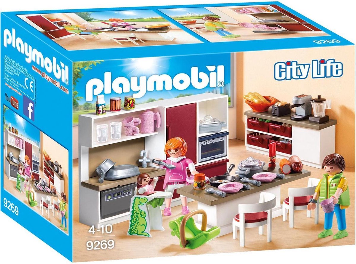 PLAYMOBIL City Life Leefkeuken - 9269 — afbeelding 18