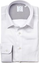 SKOT Fashion Duurzaam Overhemd Heren Shadow White - Wit - Maat L