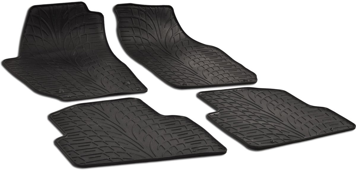 Automatten voor Skoda Fabia 2 (5J) (2007-2014) - 4-delig - Rubber