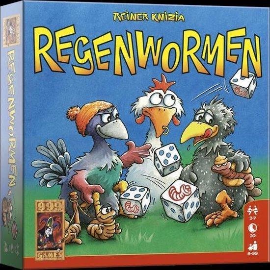 Thumbnail van een extra afbeelding van het spel Regenwormen - Dobbelspel