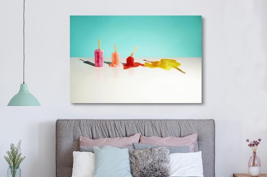 Toile fondue cinq couleurs 2cm