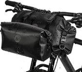 Sacoche Guidon Double Vélo - Bikepacking - Sac étanche pour Vélo de Route ou VTT - 12L - Rhinowalk
