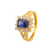 Dames ring Aashi blauw