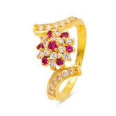 Dames ring Jiyanshi roze