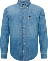 Lee overhemd Blauw Denim-S