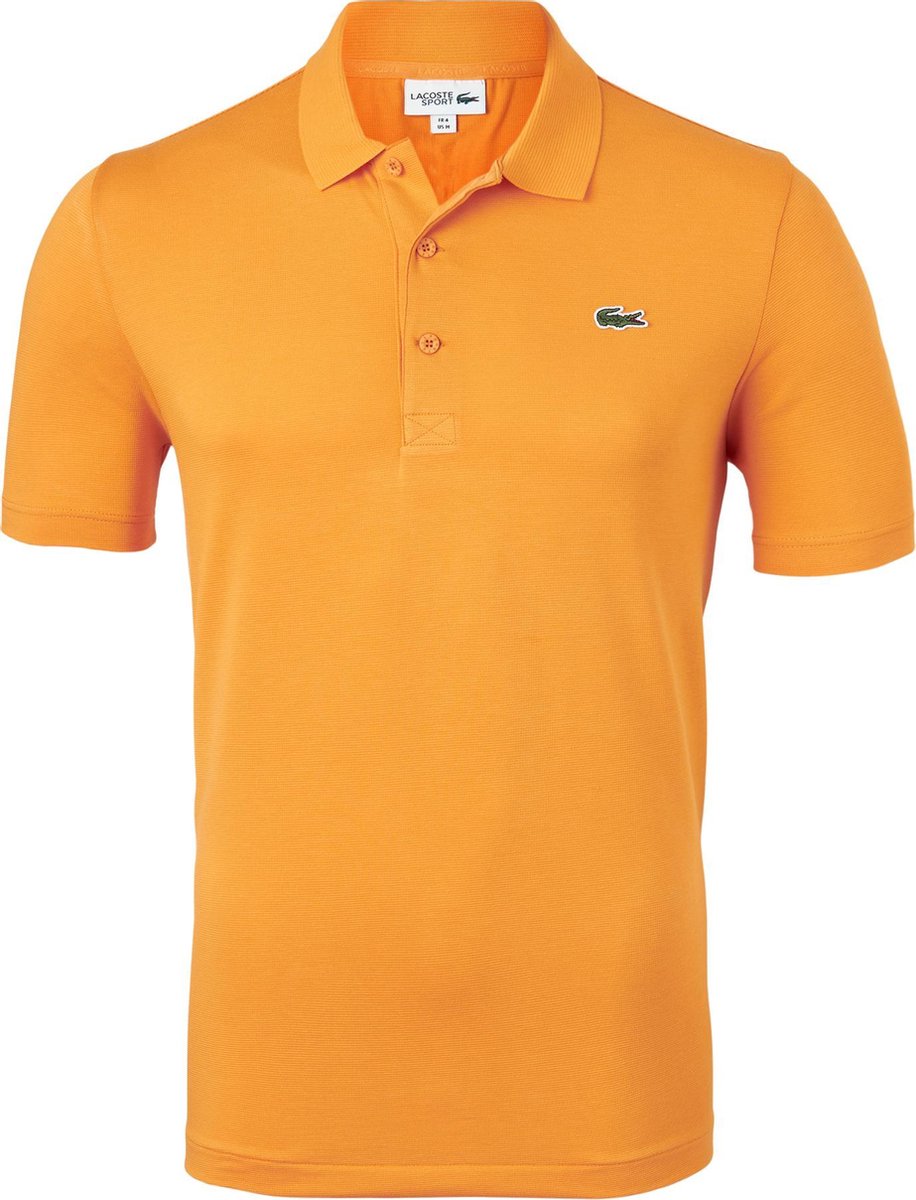 Lacoste Sport polo Regular Fit stretch - oranje - Maat: 3XL