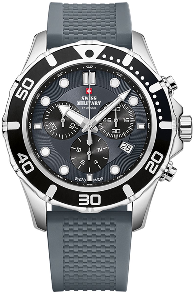 Swiss Military Herenhorloge Chronograaf SM34044.BI8RUB - SM34044.06
