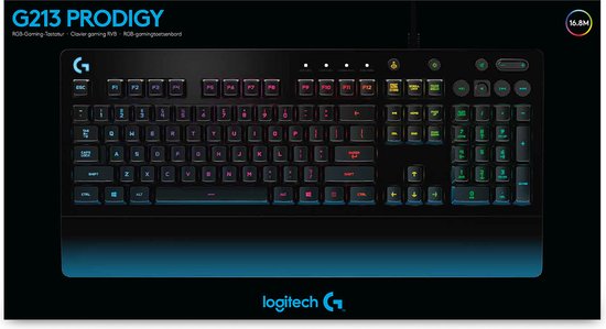 Logitech Clavier de jeu G213 Prodigy - Azerty BE