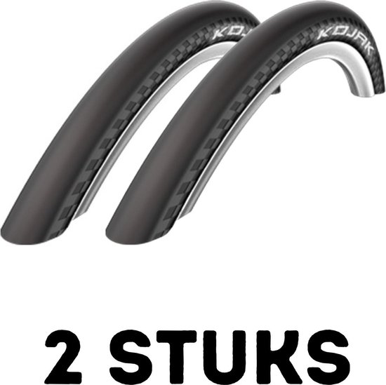 Fietsband - Buitenband - Set van 2 - RaceGuard Kojak 26 x 1.35 (35-559) zwart