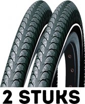 Fietsband - Buitenband - Set van 2 - No Puncture Reflex 28x2.00(50-622) zwart