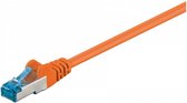 CAT6a S/FTP (PIMF) patchkabel / internetkabel 50 meter oranje - netwerkkabel