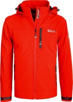 Geographical Norway Softshell Jas Rood Turbo Dry Rumba - XL