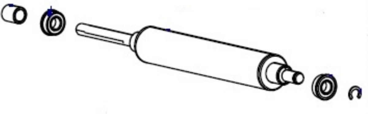 Zebra platen roller