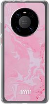 6F hoesje - geschikt voor Huawei P40 Pro -  Transparant TPU Case - Pink Sync #ffffff