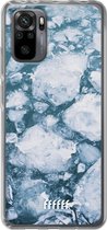 6F hoesje - geschikt voor Xiaomi Redmi Note 10 Pro -  Transparant TPU Case - Arctic #ffffff